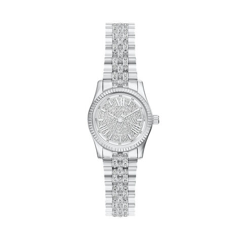 Montre Michael Kors Petite Lexington Argent&eacute; - Montres Femme | Histoire d&rsquo;Or