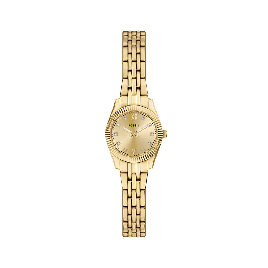 Montre Fossil Scarlette Micro Dor&eacute; - Montres Femme | Histoire d&rsquo;Or