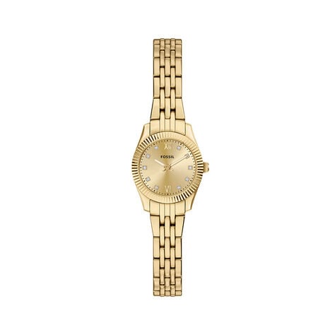 Montre Fossil Scarlette Micro Dor&eacute; - Montres Femme | Histoire d&rsquo;Or