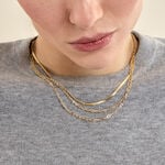 Collier Cherilyn Acier Dor&eacute; - Colliers fantaisie Femme | Histoire d&rsquo;Or