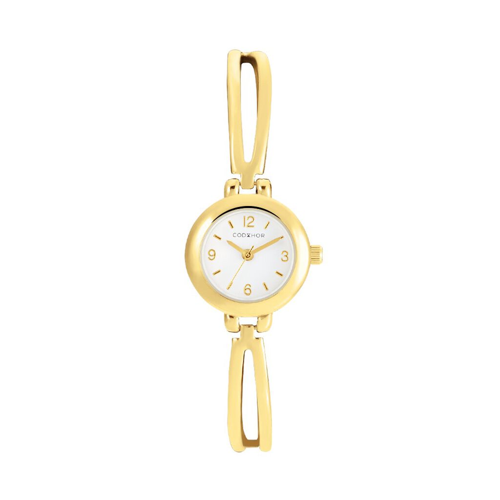Montre Codhor Leila Blanc - Montres Femme | Histoire d’Or