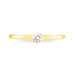 Bague Solitaire Natalia Or Jaune Diamant - Bagues solitaires Femme | Histoire d’Or