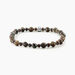 Bracelet Jourdan Acier Blanc Pierre De Synthese Bronzite - Bracelets Homme | Histoire d&rsquo;Or