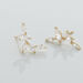 Boucles D'oreilles Barrettes Youssa Barrettes 5 Or Jaune Oxydes - Boucles d'oreilles pendantes Femme | Histoire d’Or