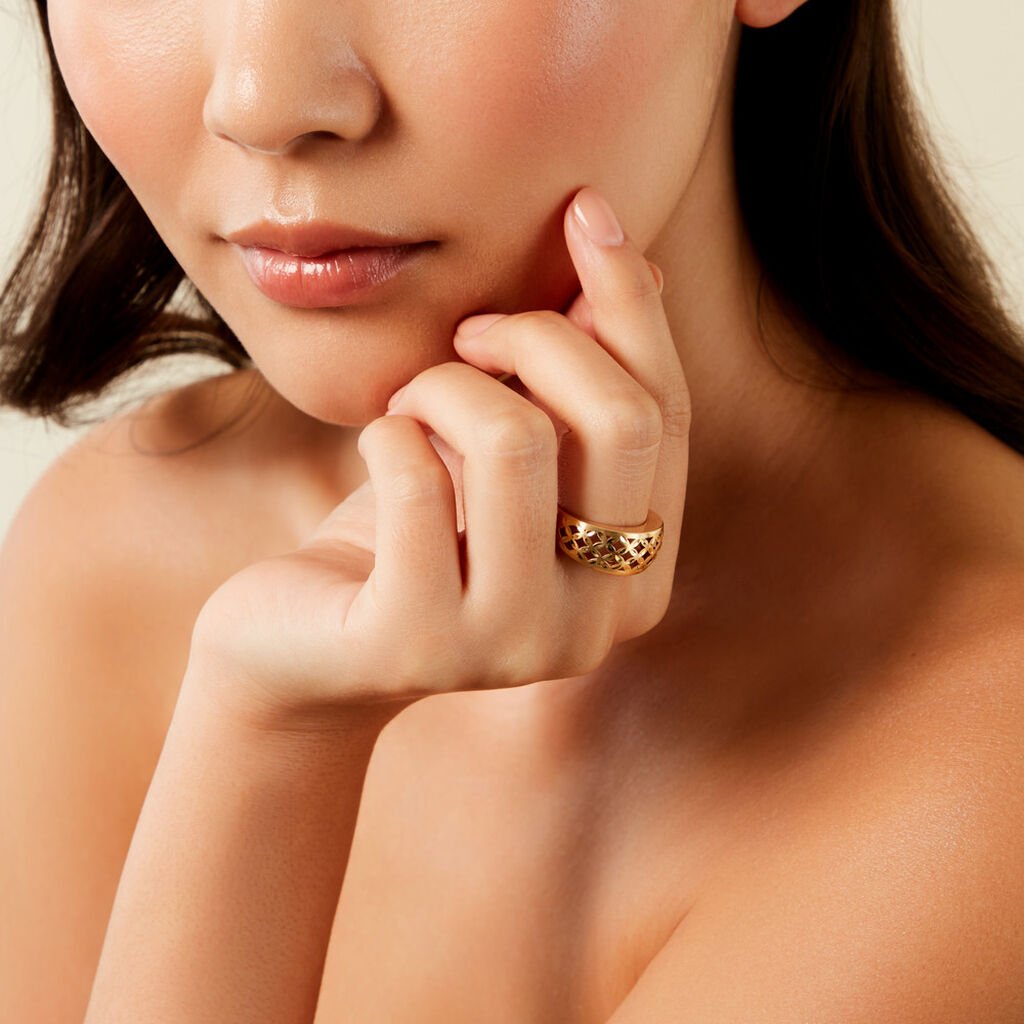 Bague Chibuzo Or Jaune - Bagues Femme | Histoire d’Or