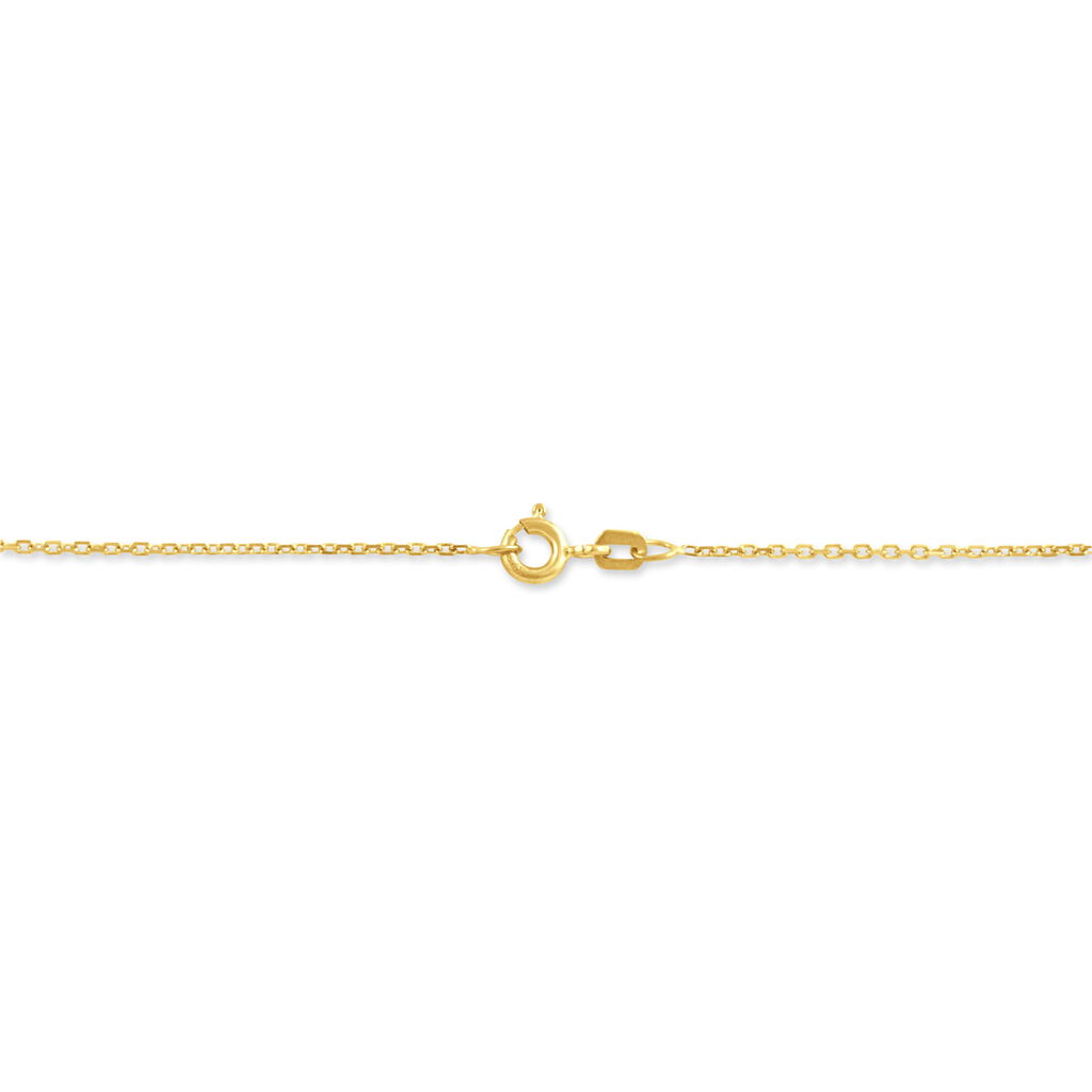Cha&icirc;ne Igoa Maille For&ccedil;at Diamantee Or Jaune - Chaines Femme | Histoire d&rsquo;Or