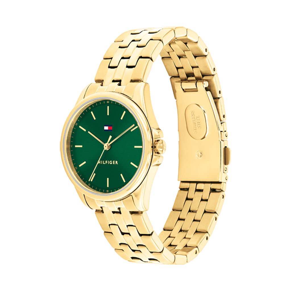 Montre Tommy Hilfiger Jade Vert - Montres Femme | Histoire d’Or