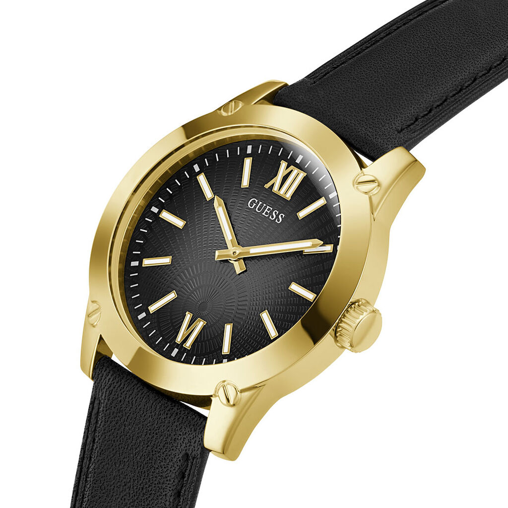 Montre Guess Crescent Noir - Montres Homme | Histoire d’Or