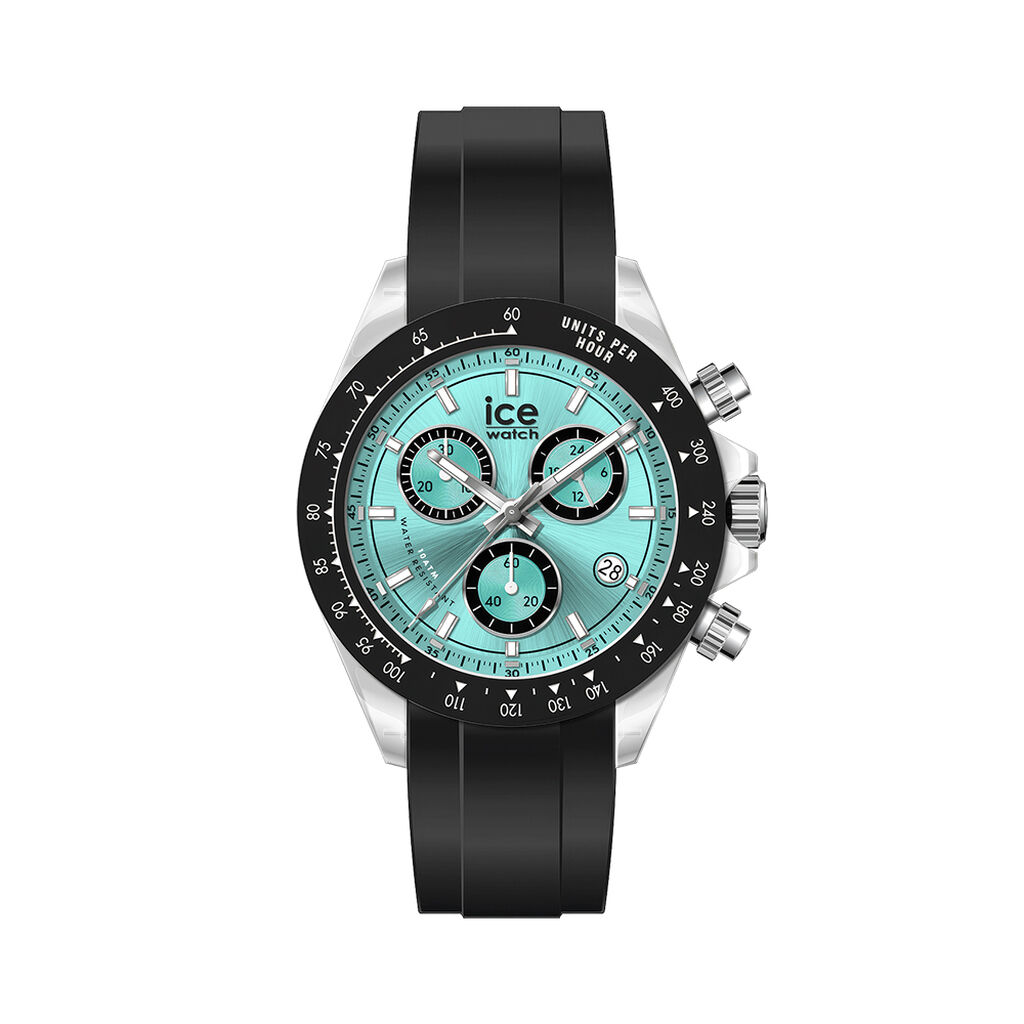 Montre Ice Watch Bewatch Chrono Turquoise - F&ecirc;te des p&egrave;res Homme | Histoire d&rsquo;Or