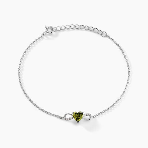 Bracelet Atieno Argent Blanc Oxyde De Zirconium - Bracelets Femme | Histoire d’Or