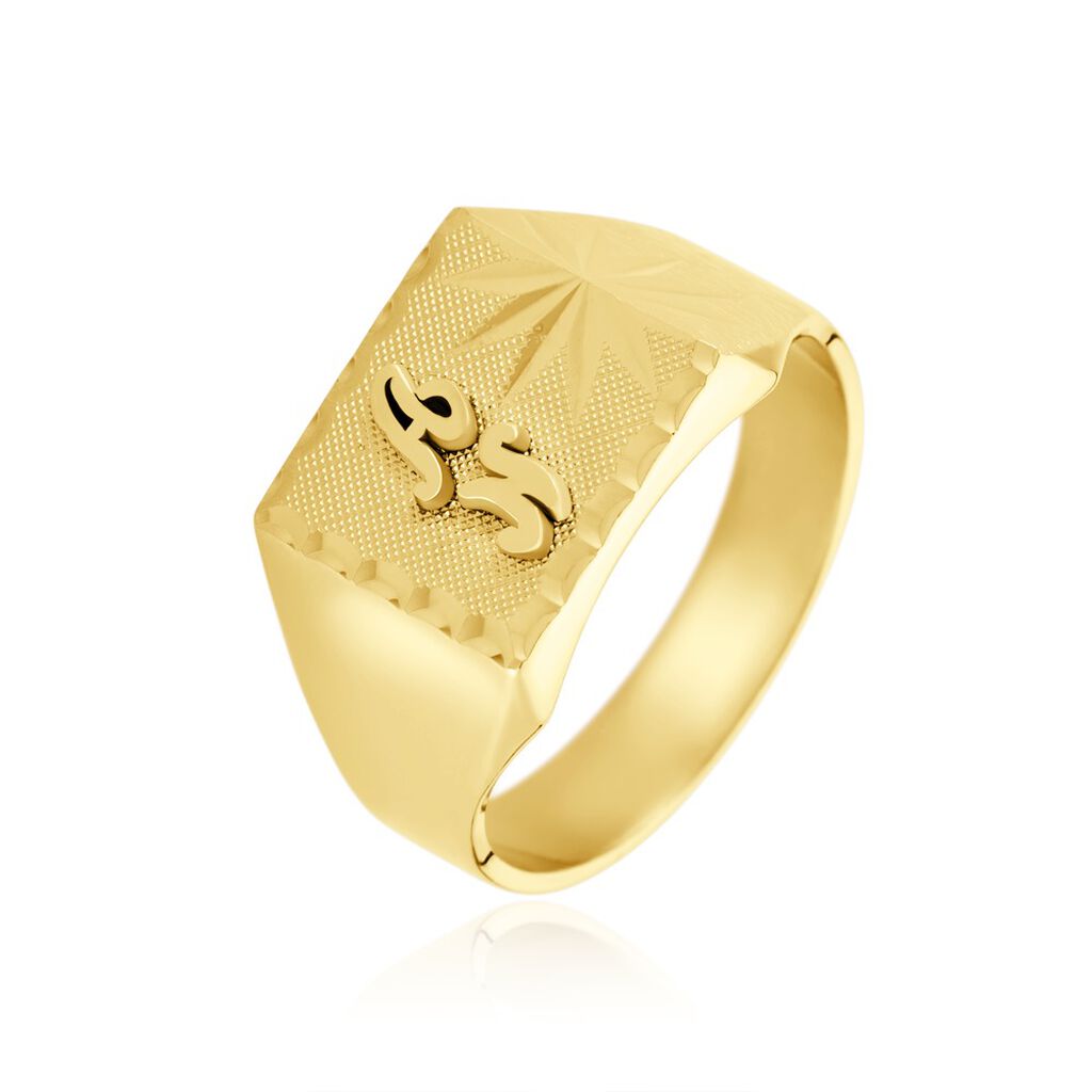 Chevaliere Gearalt Or Jaune -  Homme | Histoire d’Or