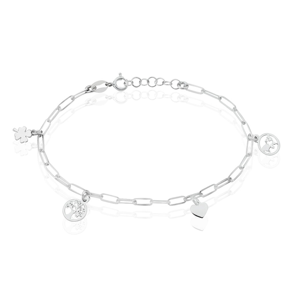 Bracelet Taola Argent Blanc - Bracelets Femme | Histoire d’Or