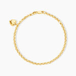 Bracelet Heart Candy Or Jaune - F&ecirc;te des m&egrave;res Femme | Histoire d&rsquo;Or