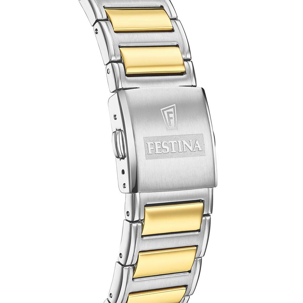 Montre Festina On The Square Chrono Bleu - Montres Homme | Histoire d’Or