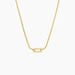 Collier Lucienne Argent Jaune Oxyde De Zirconium - Colliers Femme | Histoire d’Or