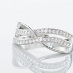 Bague Nauri Argent Blanc Oxyde De Zirconium - Bagues avec pierre Femme | Histoire d&rsquo;Or