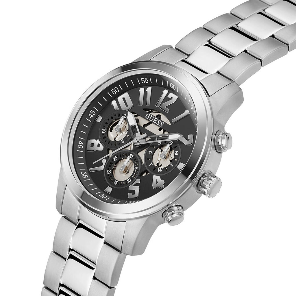 Montre Guess Parker Noir - Id&eacute;es cadeaux Homme | Histoire d&rsquo;Or