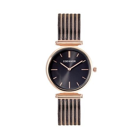 Montre Codhor Nidia Noir - Montres Femme | Histoire d&rsquo;Or