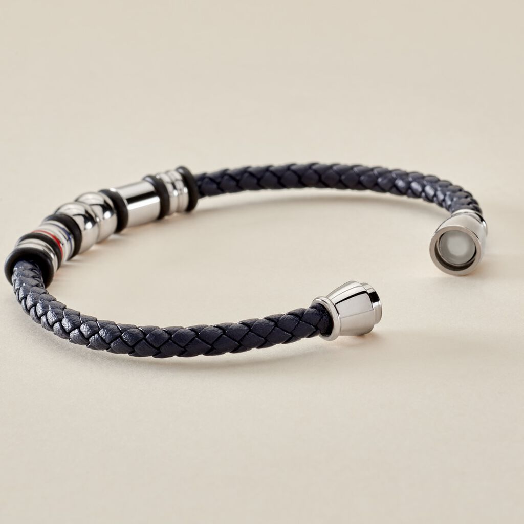 Bracelet Quillan Acier Blanc - Bracelets Homme | Histoire d’Or