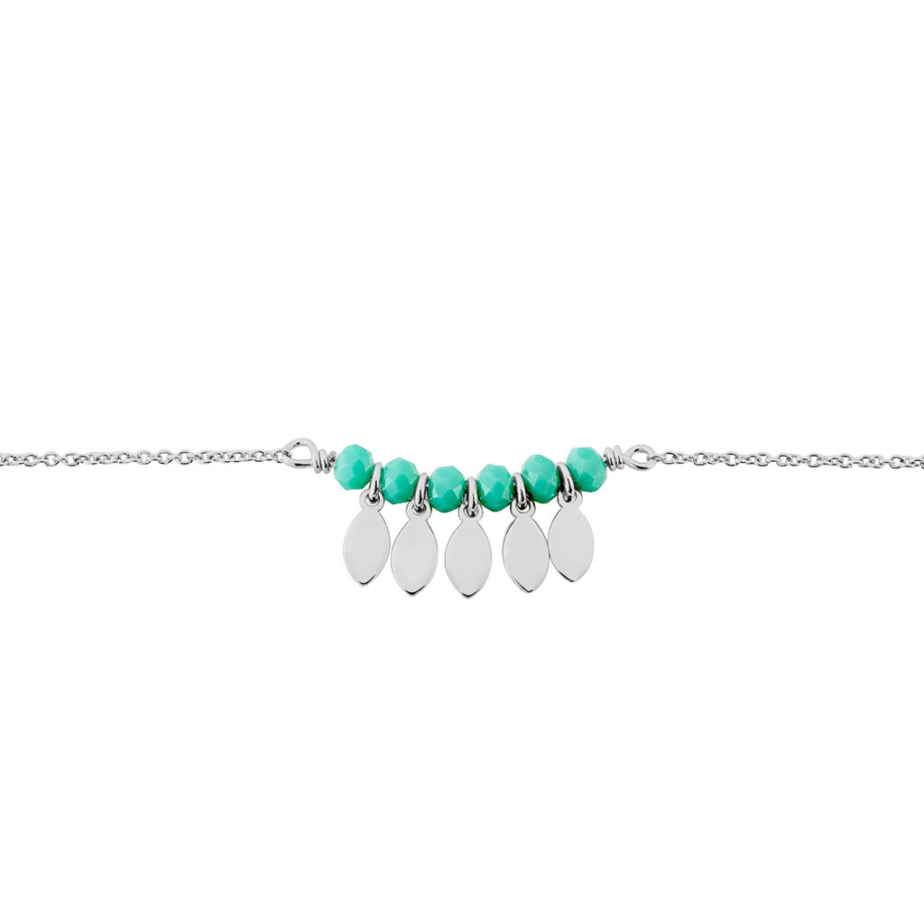 Bracelet Polyna Argent Blanc Pierre De Synthese - Bracelets Femme | Histoire d’Or