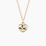 Pendentif Baylee Argent Dor&eacute; A L'Or 750/1000 Topaze Oxyde De Zirconium - F&ecirc;te des m&egrave;res Femme | Histoire d&rsquo;Or