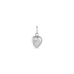Pendentif Eudocie Coeur Lisse Or Blanc - Pendentifs Famille | Histoire d&rsquo;Or