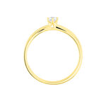 Bague Solitaire Natalia Or Jaune Diamant - Bagues solitaires Femme | Histoire d&rsquo;Or