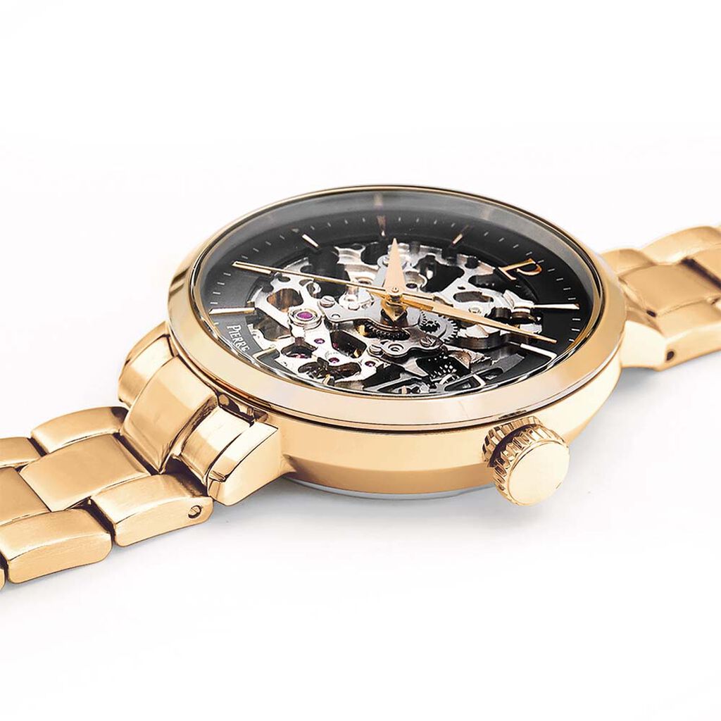 Montre Pierre Lannier Automatique 35 Noir - Montres Femme | Histoire d’Or