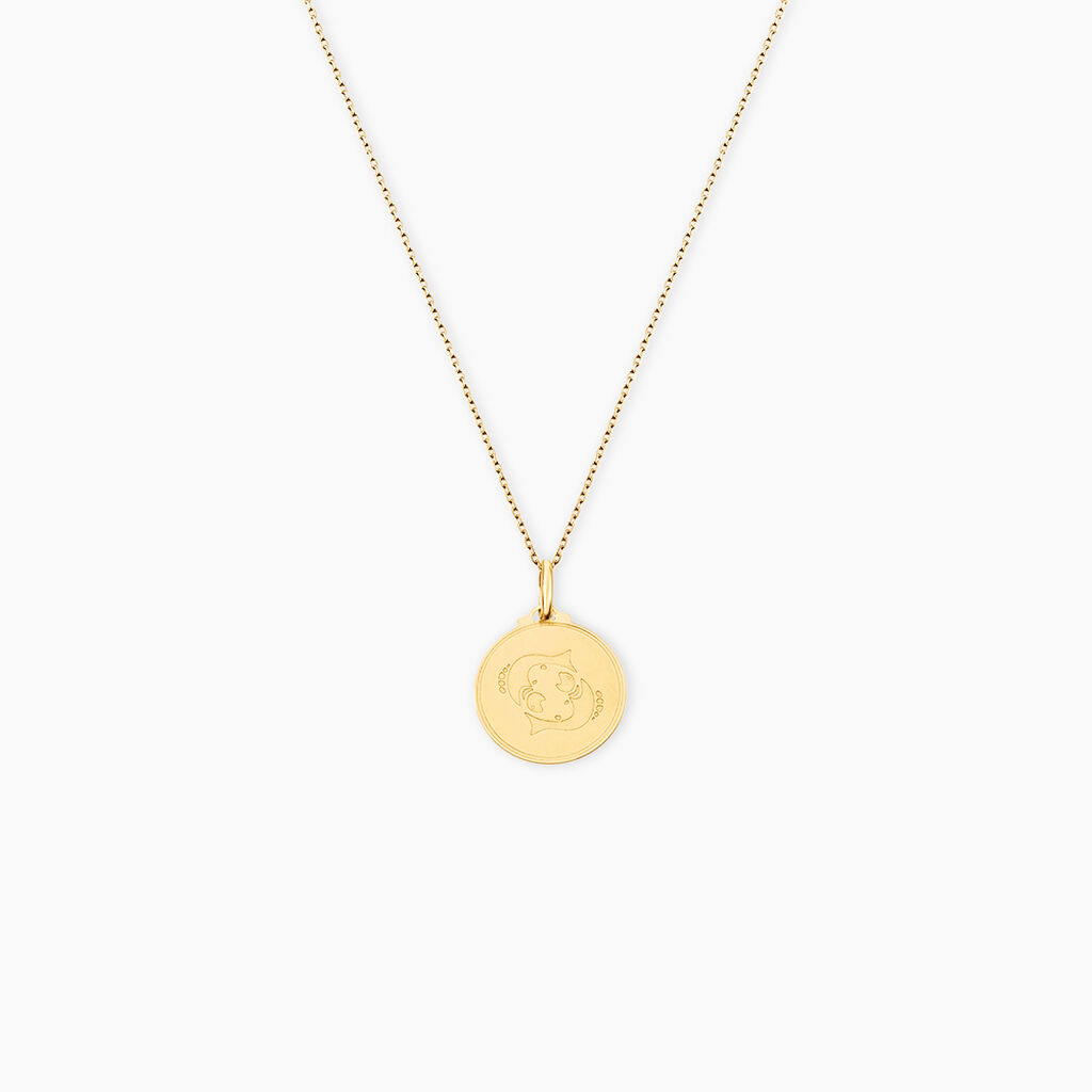 Pendentif Lamie Zodiaque Or Jaune - Pendentifs Zodiaque Unisex | Histoire d’Or