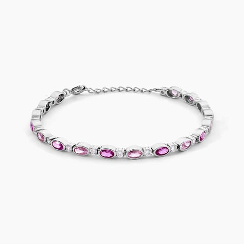 Bracelet Brielle Argent Blanc Oxyde De Zirconium - Bracelets Femme | Histoire d&rsquo;Or
