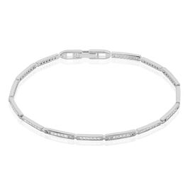 Bracelet Celoni Argent Blanc Oxyde De Zirconium - Bracelets Femme | Histoire d’Or
