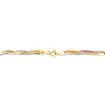 Bracelet Jasmin Tresse Or Tricolore - Bracelets Femme | Histoire d&rsquo;Or