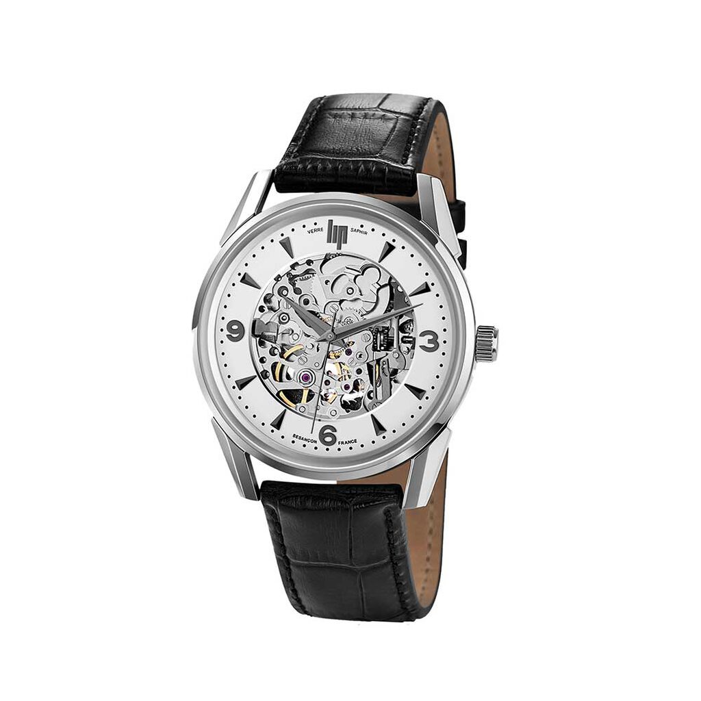 Montre Lip Himalaya Squelette Argenté - Montres Homme | Histoire d’Or