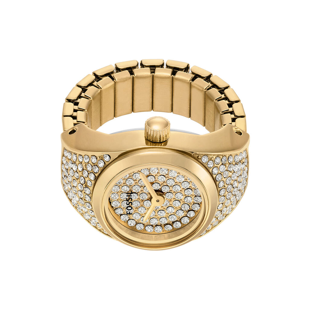 Montre Fossil Watch Ring Doré - Montres Femme | Histoire d’Or