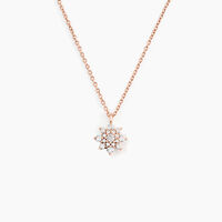 Collier Lorraine Argent Rose Oxyde De Zirconium