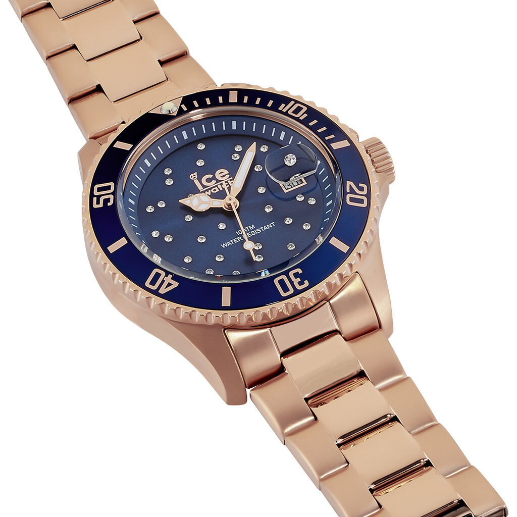 Montre Ice Watch Steel Bleu - Montres Femme | Histoire d&rsquo;Or