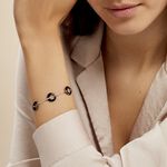 Bracelet Suzanne Argent Blanc C&eacute;ramique Et Oxyde De Zirconium - Bracelets Femme | Histoire d&rsquo;Or