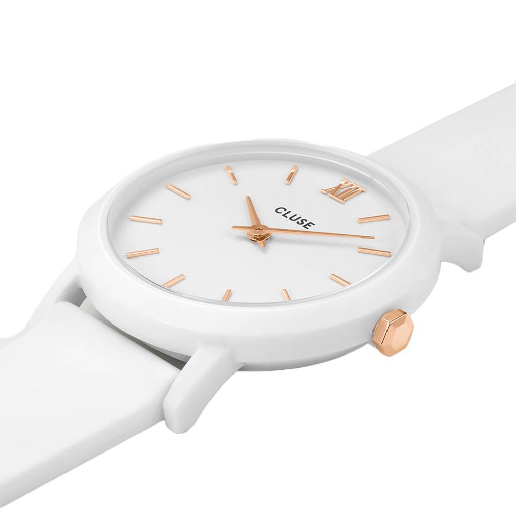 Montre Cluse Minuit Blanc - Montres Femme | Histoire d’Or