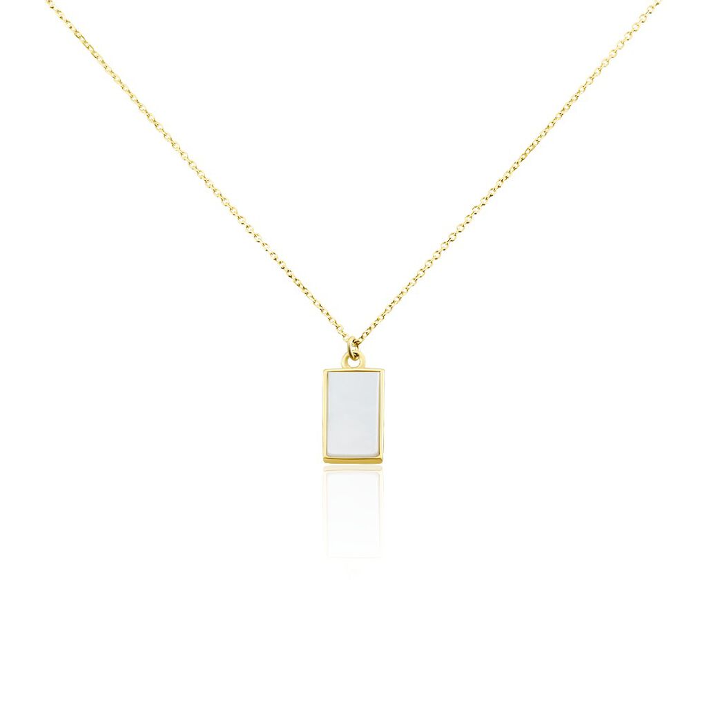 Collier Hallie Or Jaune Nacre - Colliers Femme | Histoire d&rsquo;Or