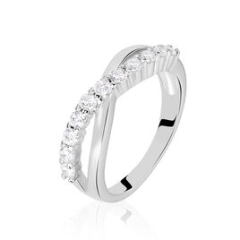 Bague Elorie Argent Oxyde De Zirconium - Bagues avec pierre Femme | Histoire d’Or