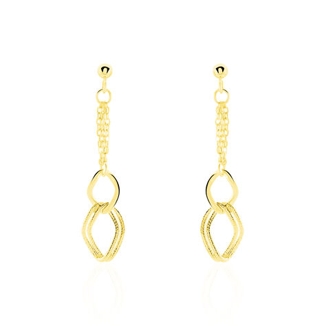 Boucles D'oreilles Pendantes Blinda Or Jaune - Boucles d'oreilles pendantes Femme | Histoire d’Or