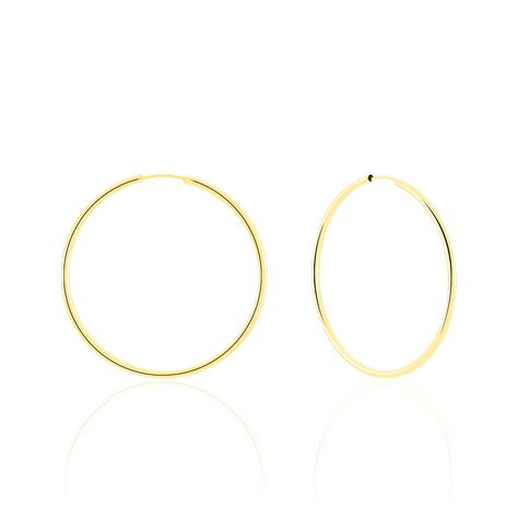 Créoles Valencina Or Jaune - Boucles d'oreilles créoles Femme | Histoire d’Or