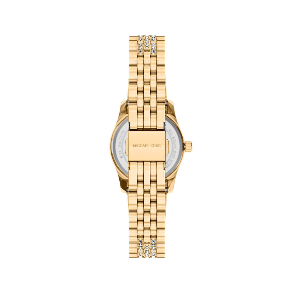 Montre Michael Kors Petite Lexington Champagne - Id&eacute;es cadeaux Femme | Histoire d&rsquo;Or