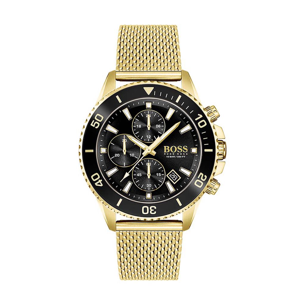Montre Boss Admiral Noir - Montres Homme | Histoire d’Or