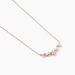 Collier Wanda Argent Rose Oxyde De Zirconium - Colliers fantaisie Femme | Histoire d&rsquo;Or