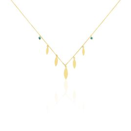 Collier Or Jaune Jehannet Turquoise - Colliers Femme | Histoire d’Or