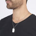 Collier Eutrope Acier Blanc - Colliers fantaisie Homme | Histoire d’Or