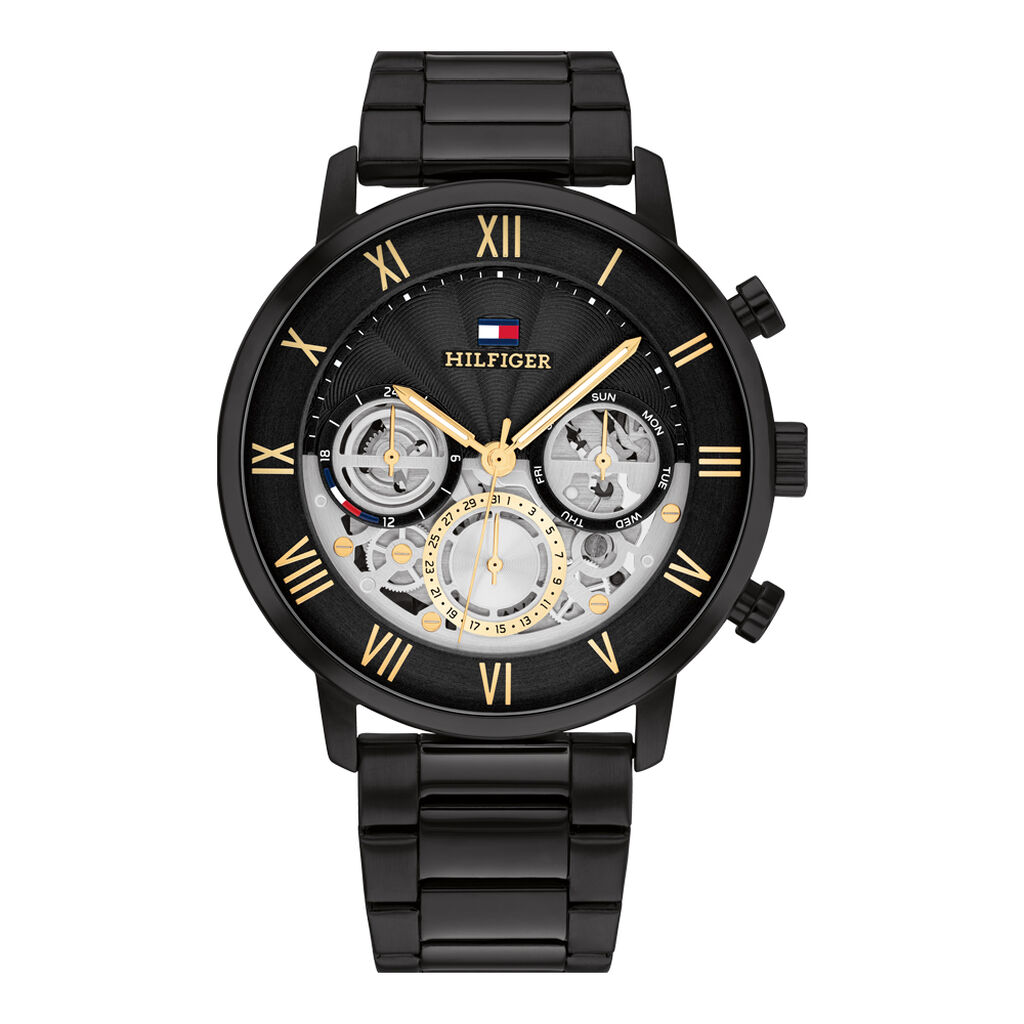 Montre Tommy Hilfiger Legend Noir - Montres Homme | Histoire d&rsquo;Or