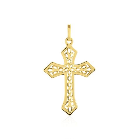 Pendentif Cyriacus Or Jaune - Pendentifs Bapt&ecirc;me Famille | Histoire d&rsquo;Or