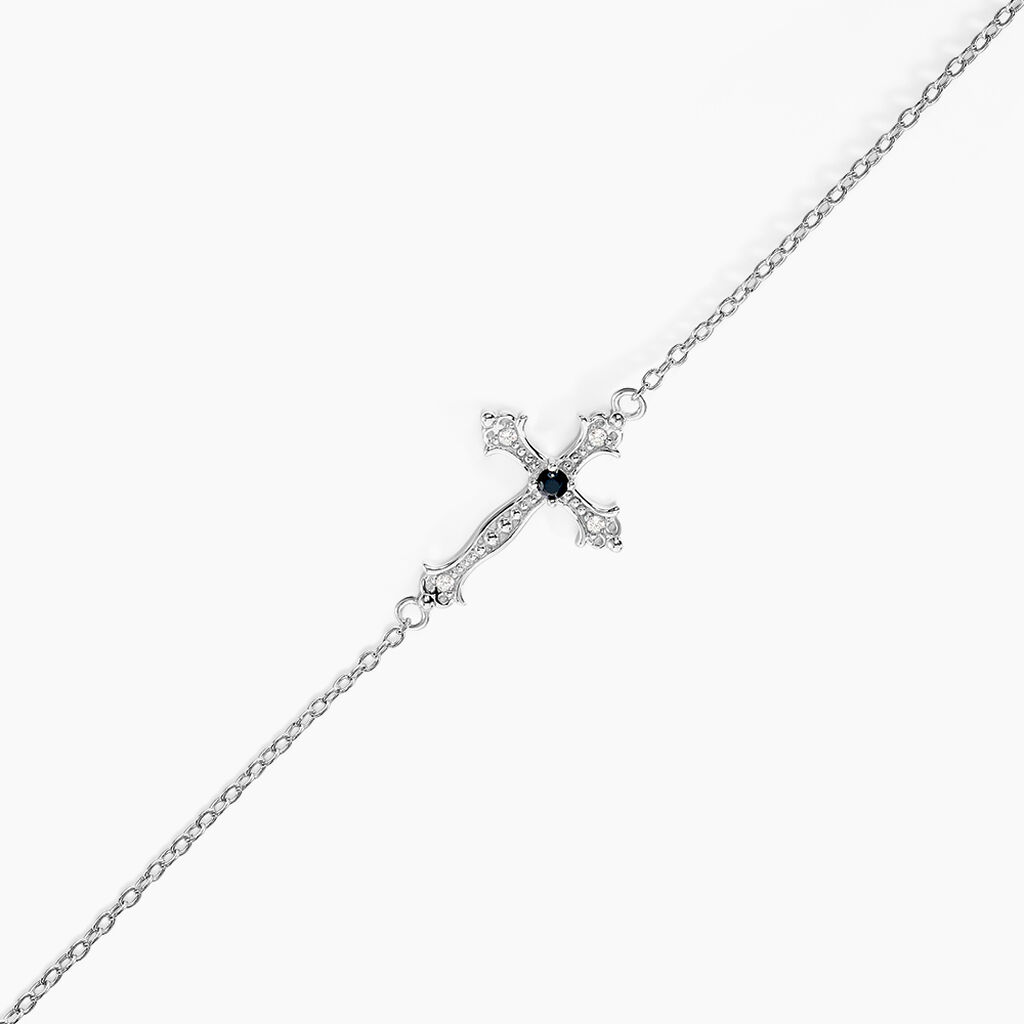 Bracelet Argent Florian Oxydes De Zirconium - Bracelets Femme | Histoire d’Or
